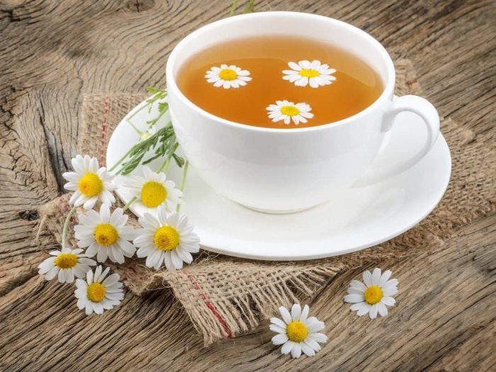beneficiile scăderii greutății de ceai de mușețel